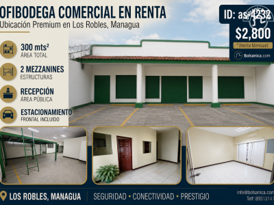 Alquiler de Oficina- Ofibodega 